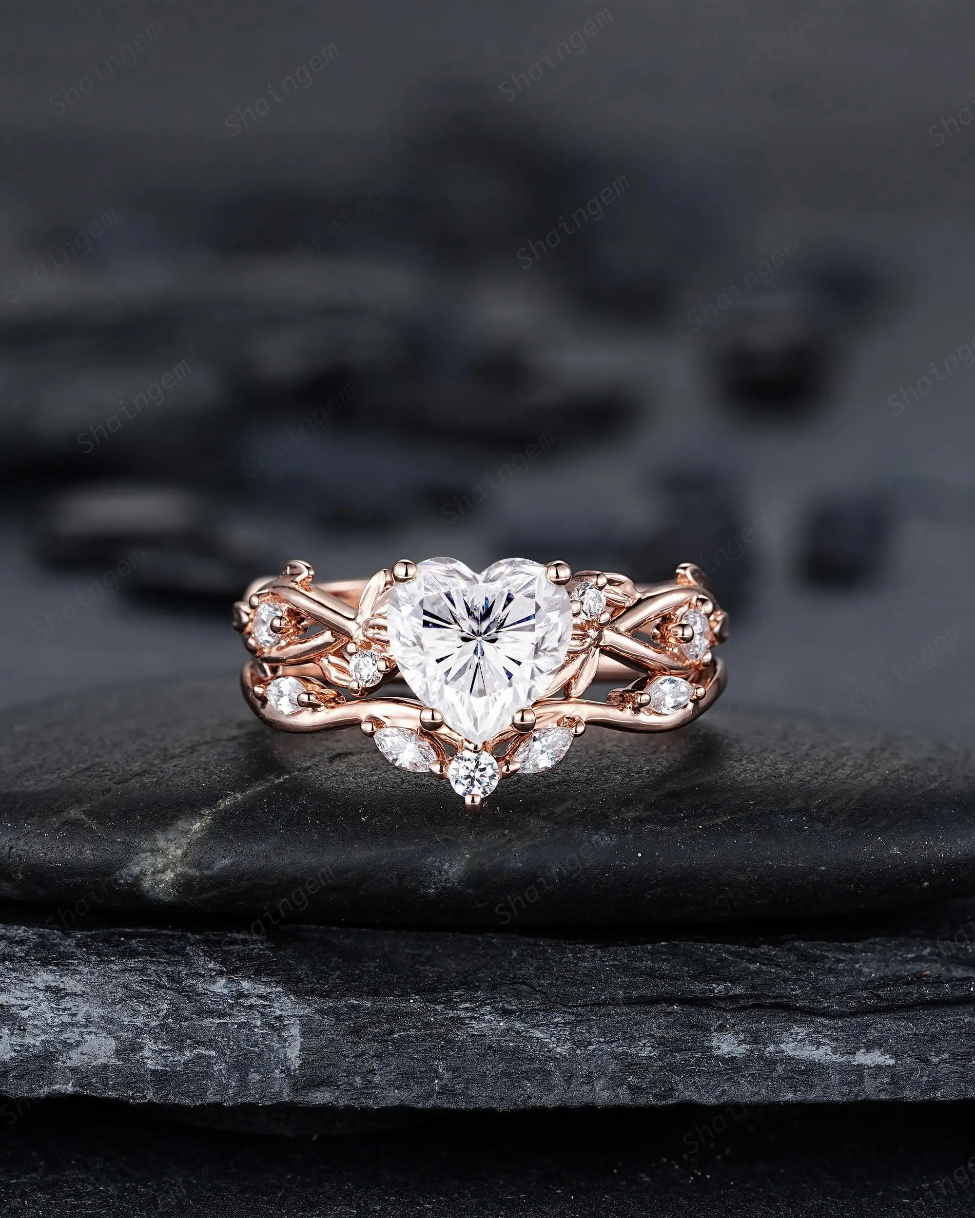 Moissanite Ring